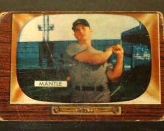 1955 Bowman Mickey Mantle HOF #202
