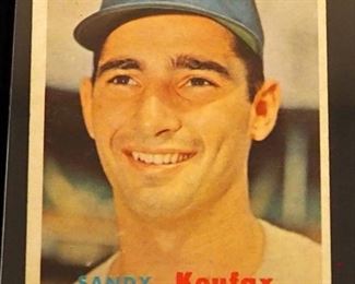 1957 Topps Sandy Koufax HOF #302
