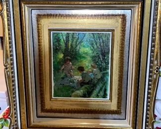 26 X 23 Framed Jules R. Herve Original $1,900.00