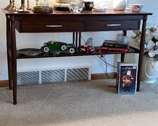 Fabulous low-profile MCM table. 