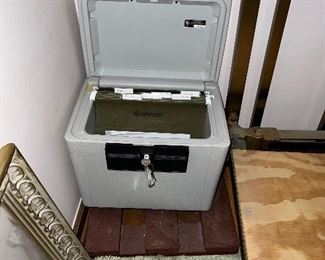 Safe W/ keys
