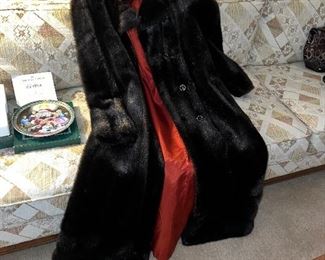 Faux fur coat. Like the look of fur - but not into the real McCoy - this is perfect for you