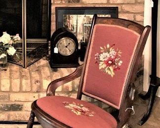 Needlepoint antique chair