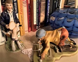 Tennis player and golfer