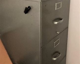 One of several file cabinets