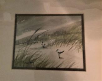 Another small A.C. Gentry beach scene