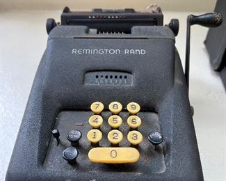Remington Rand early manual calculator