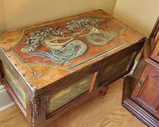 Folk Art Chest. In the manner of Cahoon