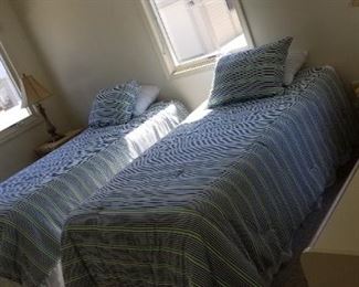 Twin beds