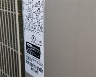 R410A mfg. Feb. 2020 