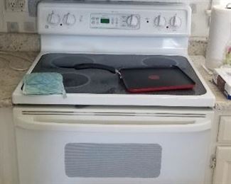 GE microwave oven & range