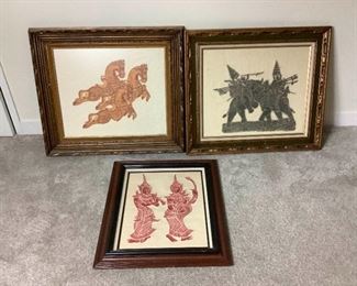 JACR803 Vintage Thai Rubbings