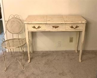 JACR806 Vanity Wrought Iron Chair