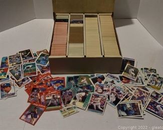 1990 Donruss 1992 Fleet Some 1988 89 Topps 1982 Donruss and 1989 Score Baseball Cards