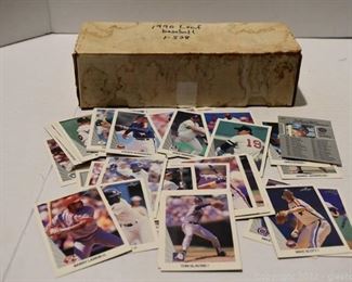 1990 Leaf Baseball Cards B