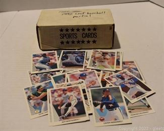 1990 Leaf Baseball Cards D
