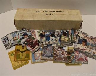 1991 Fleer Ultra Baseball Cards