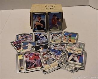 1991 Leaf baseball Cards B