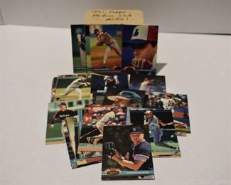 1991 Topps Stadium Club Baseball Cards B