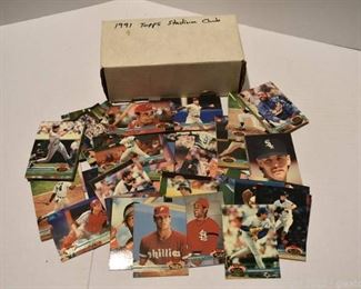 1991 Tops Stadium Club Baseball Cards