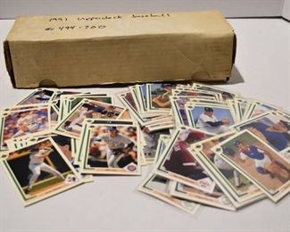 1991 Upperdeck Baseball Cards
