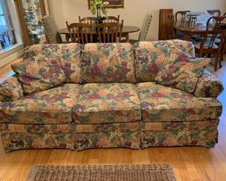 	#1	Wesley Hall sofa 75"L	 $60.00 	