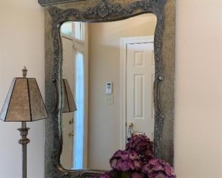 	#10	Entry way framed mirror 53x31	 $65.00 	