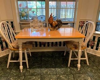 	#15	Table with 2 chairs 48x30x29	 $45.00 	