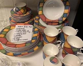 	#21	Victoria Beale "Prism" china set	 $25.00 	