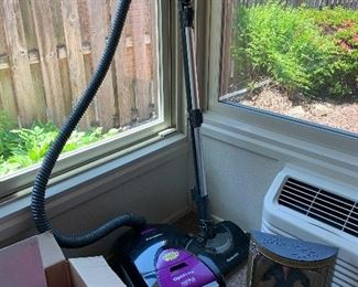 	#33	Panasonic canister vacuum	 $40.00 	