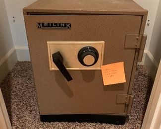 	#35	Meilink combination safe 23x16.5x22	 $40.00 	HEAVY!