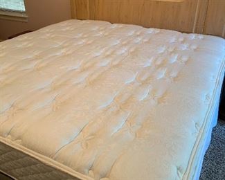 	#36	Thomasville king size bed with mattress and box spring	 $175.00 	