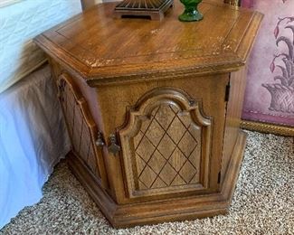 	#43	Octagonal side table 24x27x21	 $25.00 	