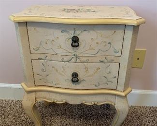 	#54	Painted 2 drawer chest 20x12x25	 $25.00 	