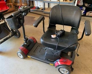 	#58	GoGo Elite traveler scooter	Needs new battery.  Works great! $100.00 	