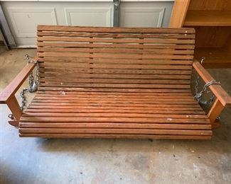 	#65	Porch swing 56"L	 $40.00 	