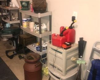 Items Located In The Garage