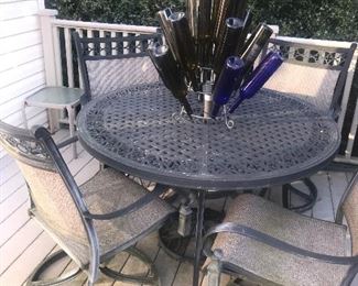Items Located On The Back Porch