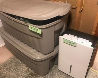 Items Located In The Lower Level Storage Area