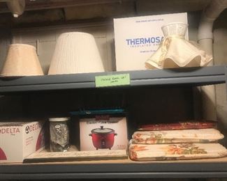 Items Located In The Lower Level Storage Area