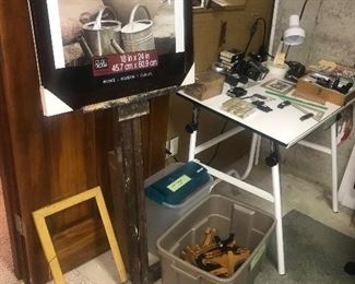 Items Located In The Lower Level Unfinished Storage Area