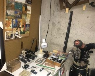 Items Located In The Lower Level Unfinished Storage Area