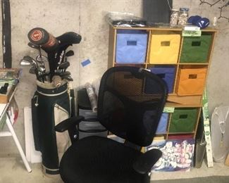Items Located In The Lower Level Unfinished Storage Area