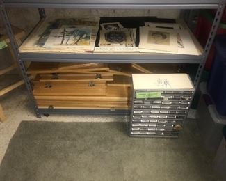 Items Located In The Lower Level Unfinished Storage Area