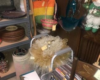 Items Located In The Lower Level Unfinished Storage Area