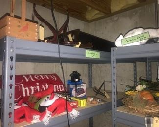 Items Located In The Lower Level Unfinished Storage Area