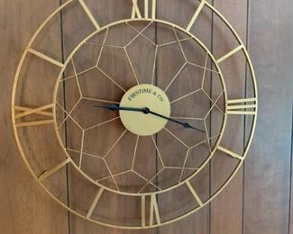 wall clock 24" diameter $25
