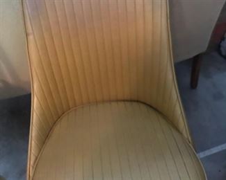 mid century swivel office chair