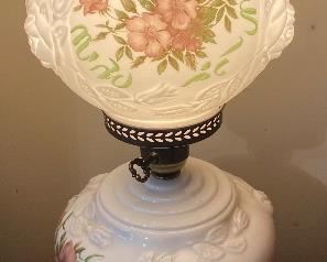 Electrified “Gone With The Wind” Lamp