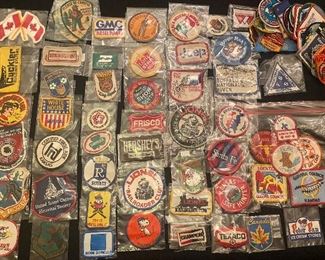 Collection of Vintage Patches 